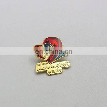 Heart shape lapel pins/smiling pins/Sumsung badge