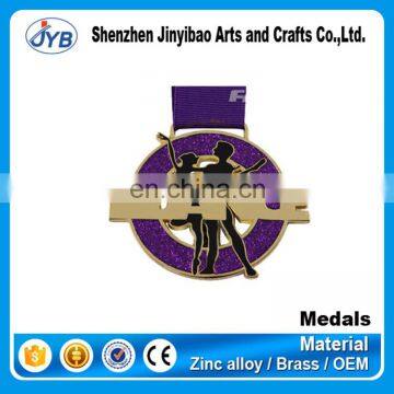 high quaity promotional custom dance power medal for dancing competition