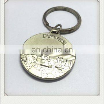 Custom promotional advertising key chain metal