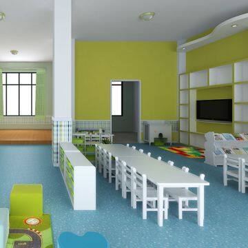 Preschool Furniture Kindergarten Classroom Table Chair photo-5
