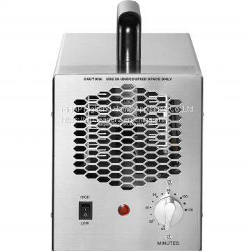 Adjustable 1400mg Portable Air Cleaner Powerful Ozone O3 Generator for Air Treatment (stainless Steel) photo-2