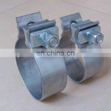 Custom exhaust pipe zine plate galvanize muffler clamp scaffolding pipe clamp