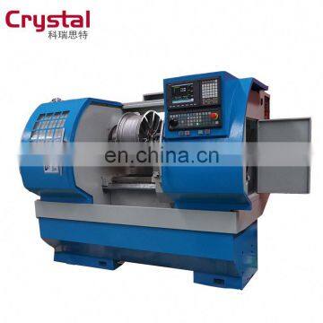 Stocked Alloy Wheel CNC Horizontal Turning Lathe AWR2840