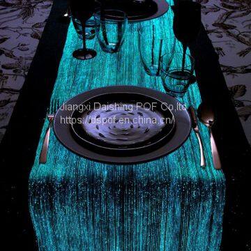 Luminous Fiber Optic Table Runner Led Light up Table Runner Manufacturer photo-2