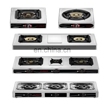 stainless steel table gas stove,gas cooker