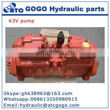 kawasaki k3v63 hydraulic pump,main pump ,k3v63dt,k3v180dt,k3v112dt ,k3v140dt .k5v140dt