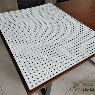 Melamine mdf pegboard for display shelf in stores