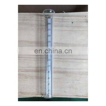 High Quality 260ml Clear Glass Test Tube for test bench