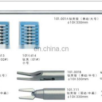 Titanium Clip Applicator With Double Action Laparoscopic Clip Applier With 10mm Diam Abdominal Surgery photo-6