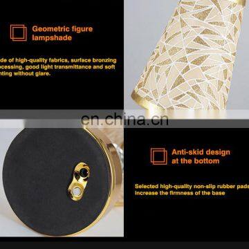 High Quality Luxury Modern Nordic Crystal Golden Table Lamp Usb Rechargable Hotel Bedside Bar Restaurant Retro Lamp photo-5