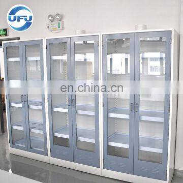 Laboratory Furniture Steel Structure Industrial Storage Cabinet With PP Shelves photo-5