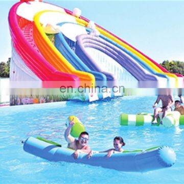 Summer Water Play Equipment Large Inflatable Water Park With Water Slide Good Prices Selling