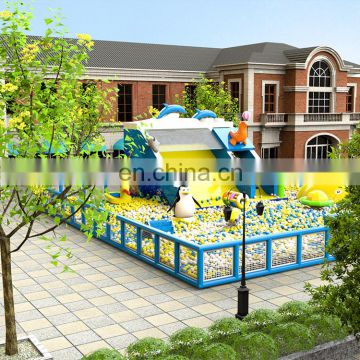 Million Inflatable Ocean Balls Inflatable Playground With Toys Trampoline Water Saturn Seesaw Fun