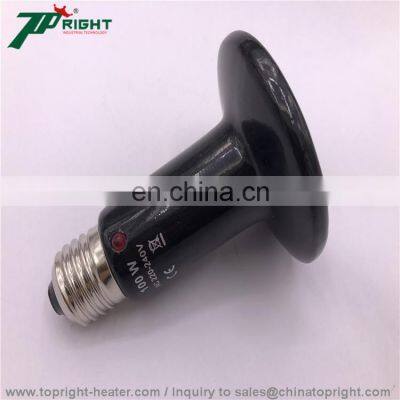 Safty Ceramic Infrared Heater Lamp Heating Element at Flat Bottom in 75*102mm at 220V /50w photo-3