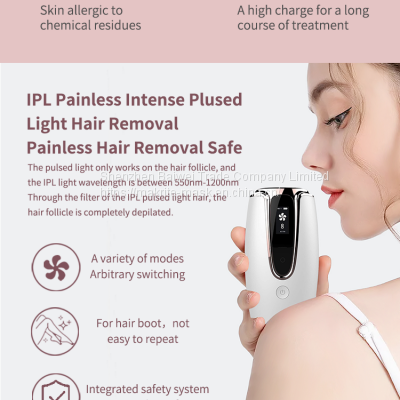 Factory supply IPL laser IPL Pico Sure Powerful Hair Removal Skin Rejuvenation safety Portable IPL Hair Removal Beauty device