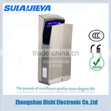 Stainless Steel New Jet Bio Double Hand Dryer Machine For public toilet