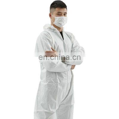 Safety Type 56 Overalls Disposable Protective Coverall With Hood Wrist And Ankle Overol Desechable