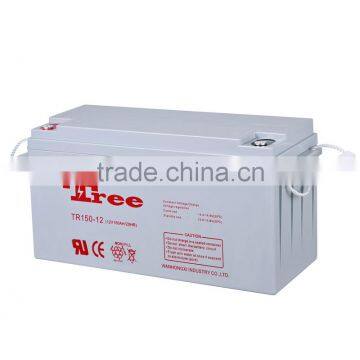 SLA VRLA Gel Battery 12V 150Ah Solar Gel Battery