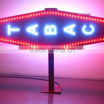 high brightness outdoor waterproof Tobacconist led TABAC sign manufacturer