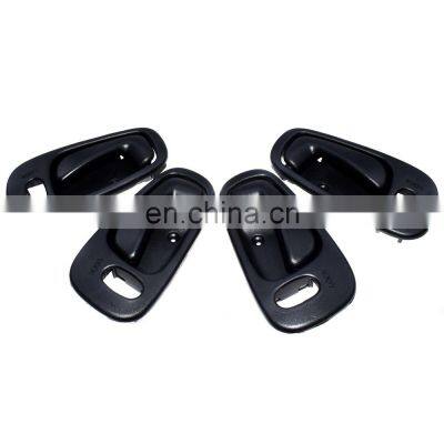 Free Shipping!For Toyota Corolla 98-02 Inner Door Handles Front Rear Left Right Black Set 4pcs