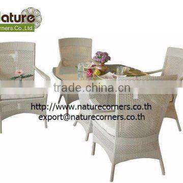 Outdoor Rattan Dining Set