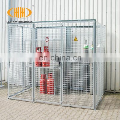 Factory direct sale durable foldable galvanized wire mesh roll containers used