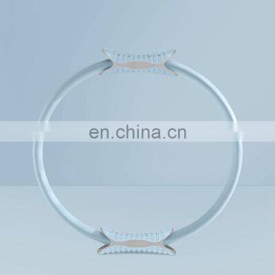 Custom Fitness Accessories Eco-friendly Double Handle Pilates Yoga Ring photo-4