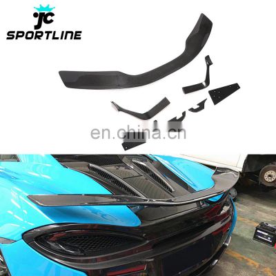 Carbon Fiber 570S Racing Car Wing Spoiler for McLaren 570GT 540C Coupe 2-Door 2015-2017