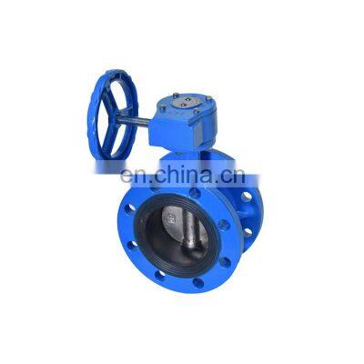 Tyco China Manufacturer  Worm Gear Flange Type Butterfly Valve Price