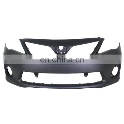 Front bumper spare parts car accessories for Toyota corolla 2010-2012 USA