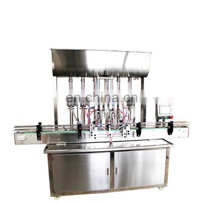 Fully Automatic Liquid Filling Production Line Four Heads Or Six Heads