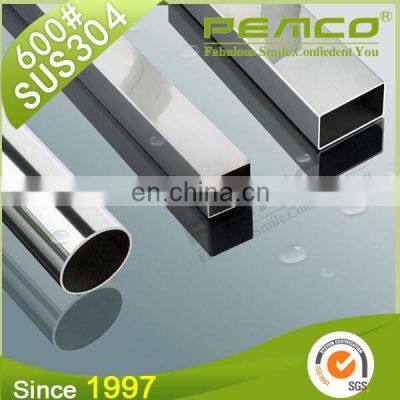 Handrail Fitting Wholesale Hairline Brushed square tube steel 50x50