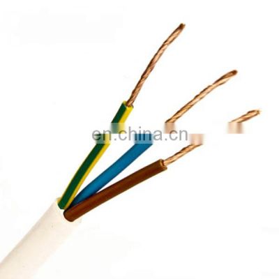 1.5mm 2.5mm 4mm 6mm 10mm single core copper pvc jacket electrical cable building wire multi core