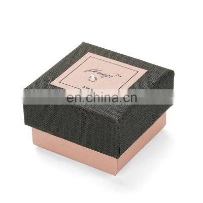 Custom new high quality fancy paper jewelry packaging box for gift