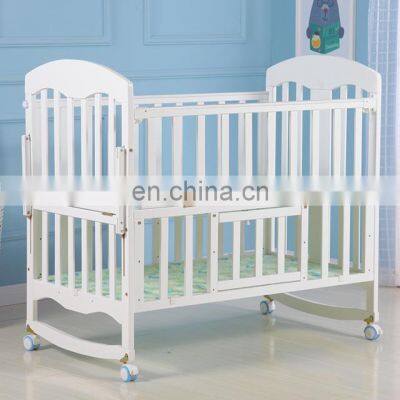 Kid Wooden Furniture Children Babies and Kids' Cribs for Kids Furniture Baby Sleeping Bed photo-4