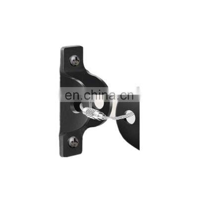 Sheet Metal fabrication black powder holder Cabinet bookshelf anti-overturning Child protection bracket