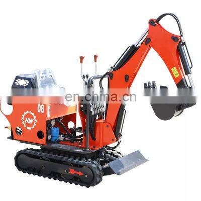 HENGWANG HW-08 0.8T good quality small farm excavator