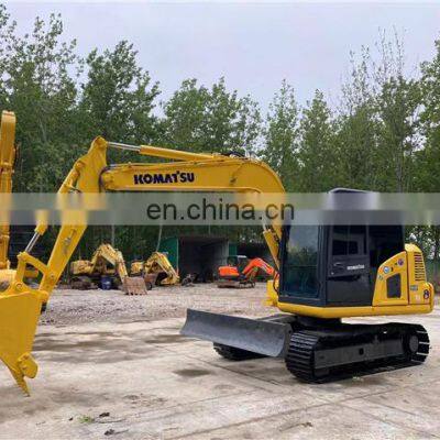 Low working hours second hand construction machine equipment komatsu pc70 pc78 pc120 pc128 pc138 pc200