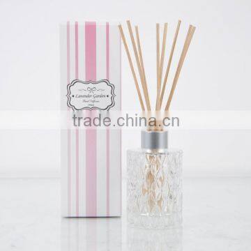 Home fragrance Aroma Diffuser with glass bottle and rattan stick SA-1963