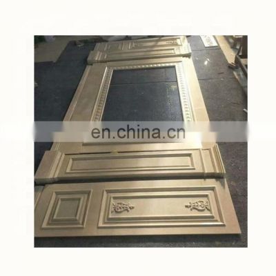 Marble stone elevator door frame