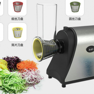 OEM/ODM Multi Function Electric Chopper / Grinder / Multi Electric Chopper Salad Machine / Roller Chopper / Slicing and Shredding Kitchen Vegetables photo-5