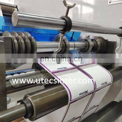 UTS420H Turret Type High Speed Automatic Label Cutting Machine, Self-adhesive Sticker Cutter Rewinder photo-4