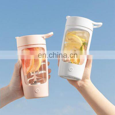 New design 2022 custom logo wholesale gym sport protein electric 650ml shaker blender mixing bottle cups amazon top seller