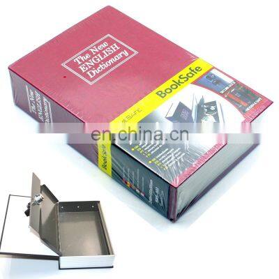 Metal Deversion Book Safe, Combination Lock Hidden Secret Book Safe Box photo-5