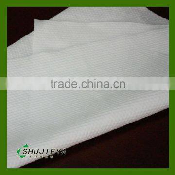 embossed Viscose Polyester spunlace non woven fabric for wet wipes,tissue