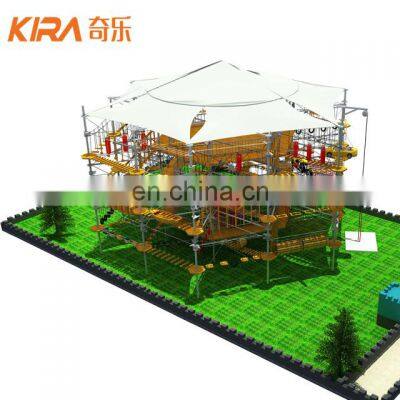 German Style Adventure Park Equipment Outdoor High Ropes Training Courses photo-5
