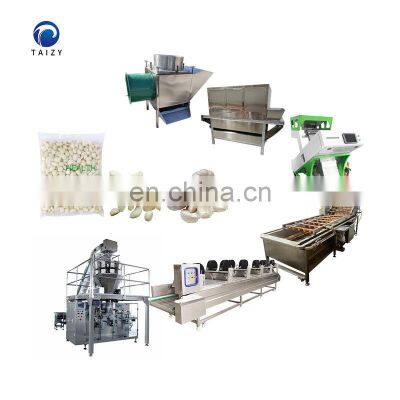 automatic garlic breaker peeler washer machine garlic peel machine