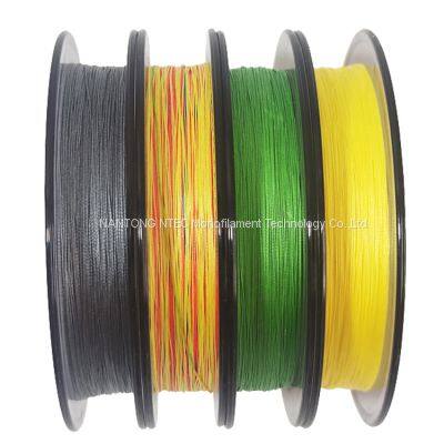 Super Strong Braided Fishing Line 4 Strands Multifilament Pe Fishing Line Abrasion Resistant Braided Lines photo-5