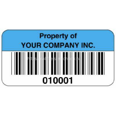 Customized Tracking Asset Tags Security Asset Labels photo-3