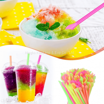 6 мм Milkshake, Smoothie ложка-стraw/Одноразовая соломинка для размешивания (500 шт/коробка) photo-4